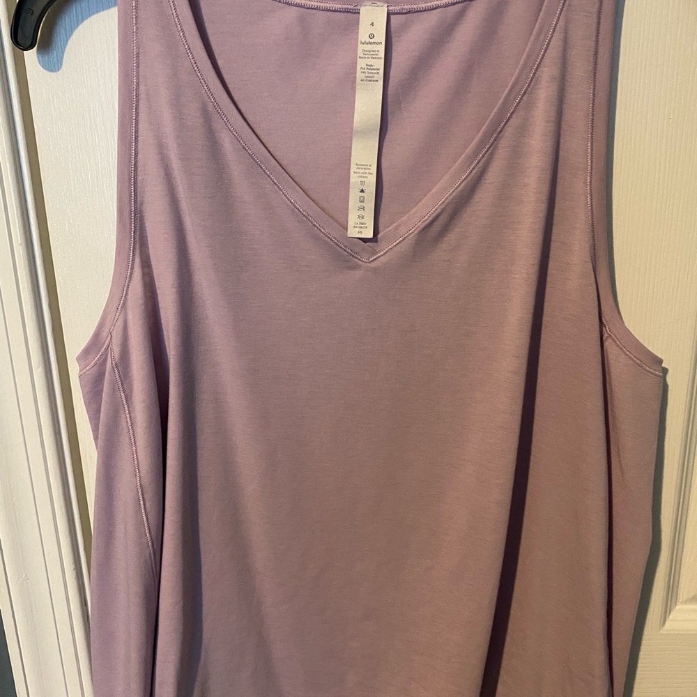 Lululemon Athletica Lavender Tank Top